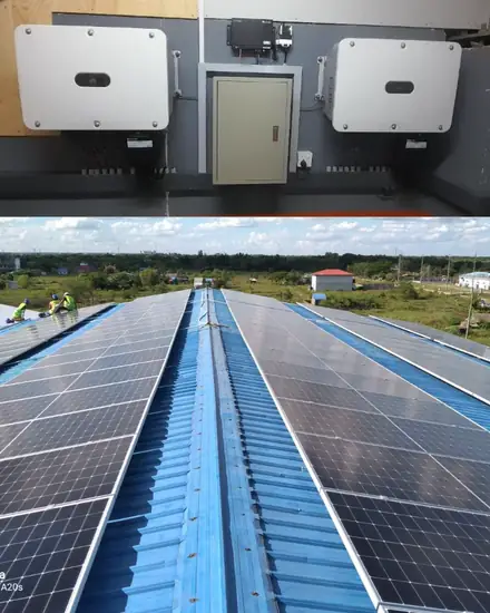 110kWp On-Grid Aung Zabu Tun 1 Factory