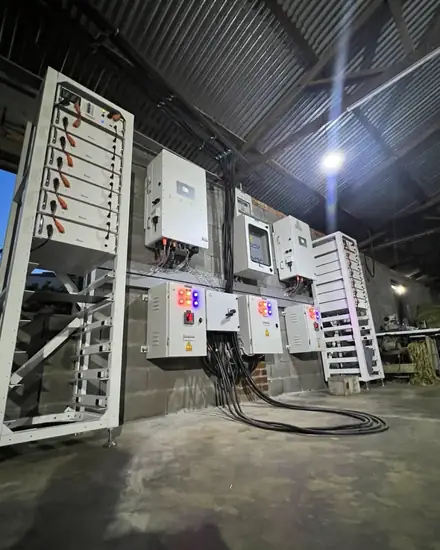 100kW Hybrid Mandalay Factory